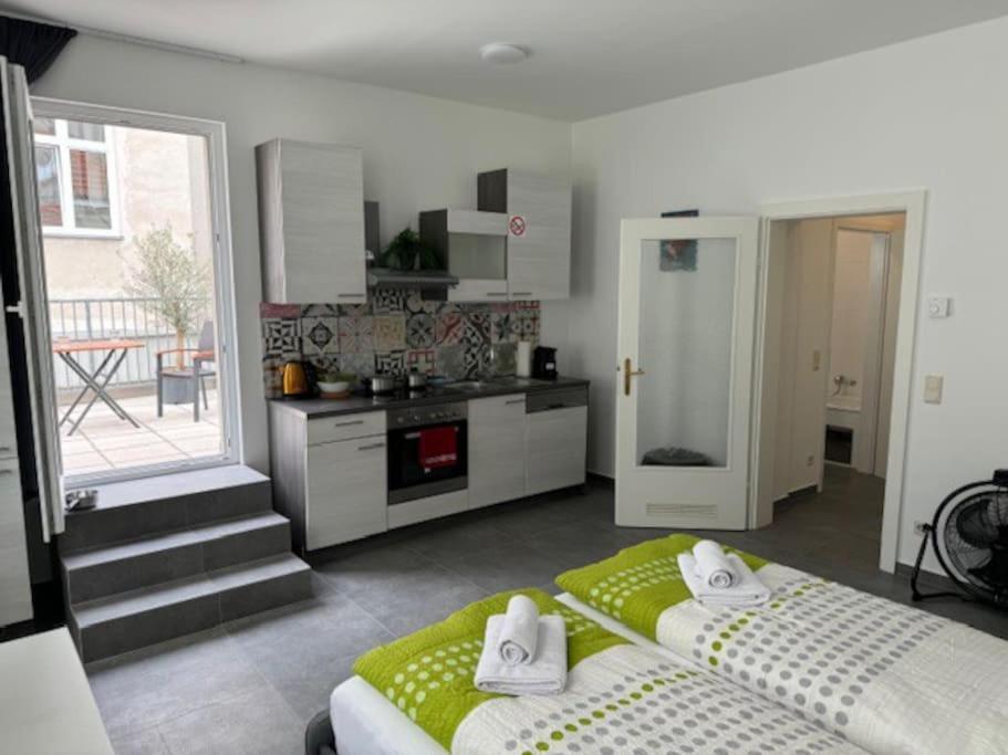 Ferienwohnung Klein Aber Fein Mit Terrasse Wien Exterior foto